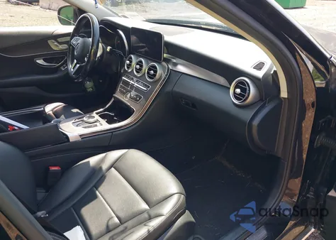 2020 Mercedes-Benz C 300 4Matic из США, поврежденный, VIN WDDWF8EB7LR528139